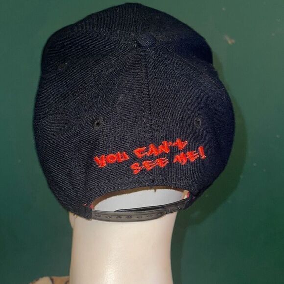 Lego Ninjago Wool Blend Hat SnapBack Cap Flat Bill You Can’t see me! Adjustable - Picture 5 of 8